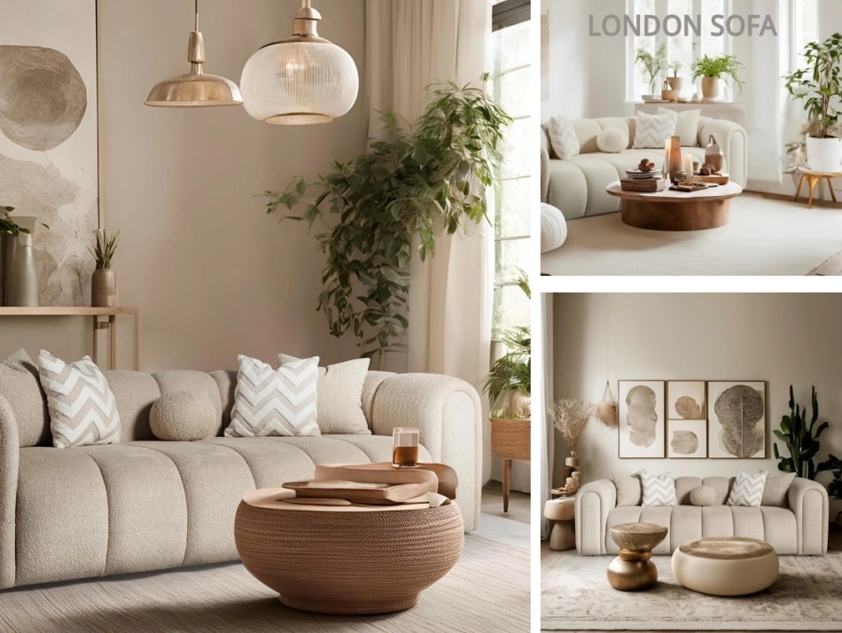 Canapea London CI 3 locuri