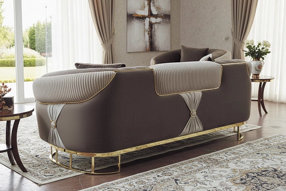 Set Canapea ELEGANCE TPT 3-1-1- Fixa