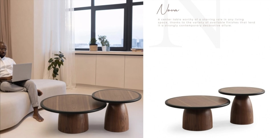 Masuta de cafea NOVA X 2 PS