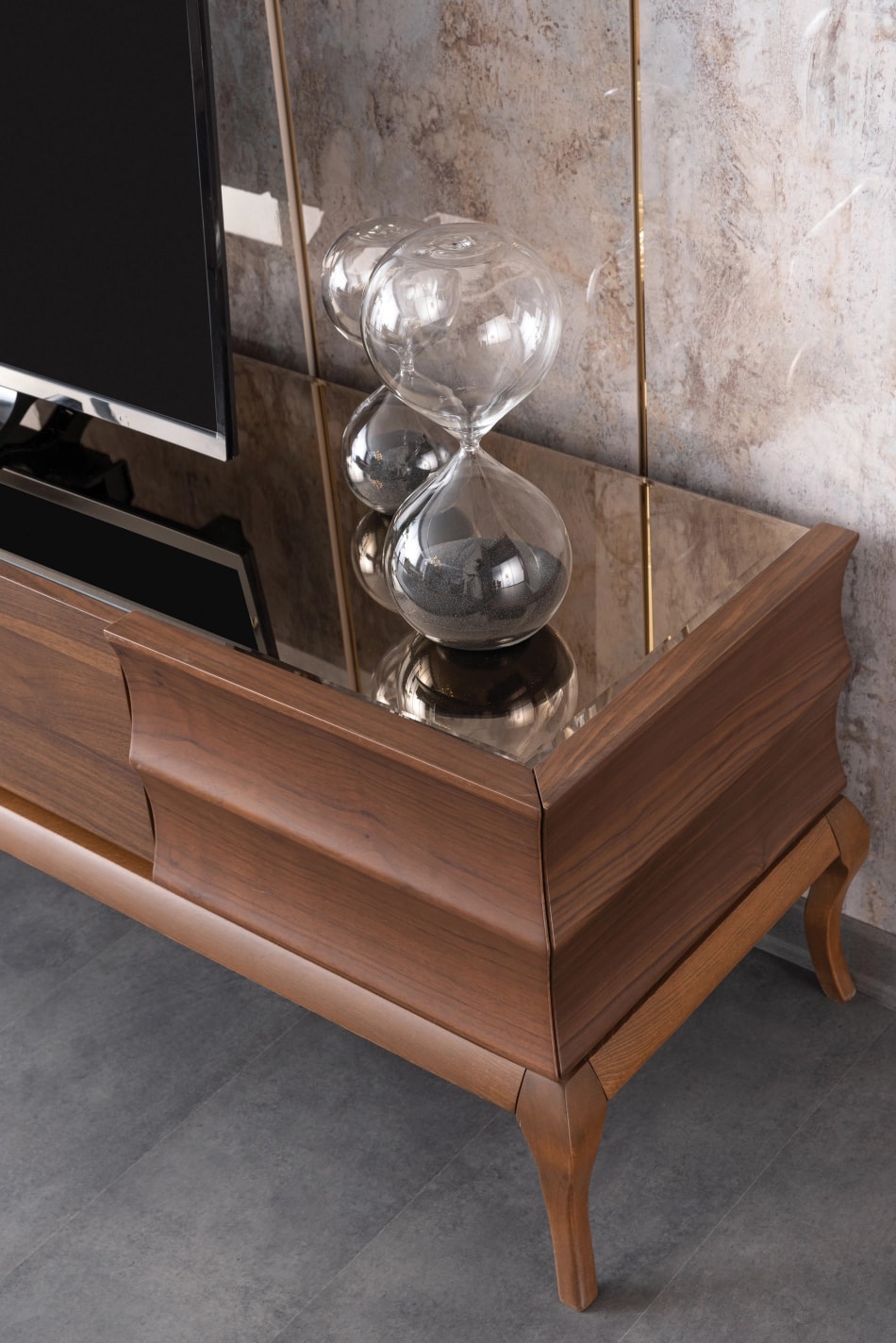 Comoda TV Bianco