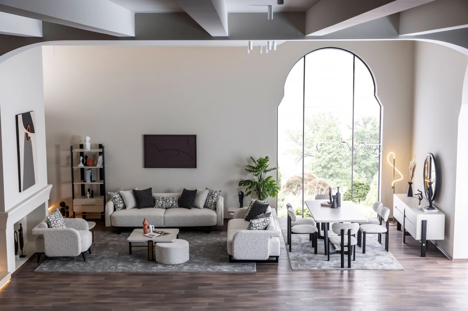Comoda cu oglinda Dining BERGAMA ID