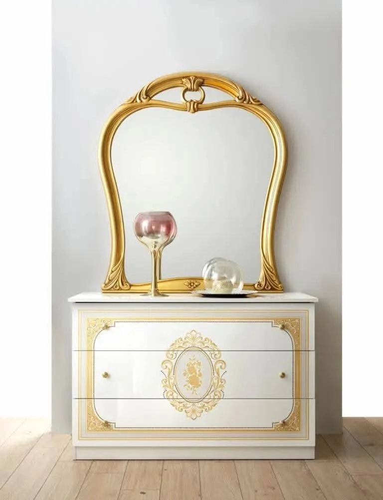 Dormitor Clarissa Nero Gold FM