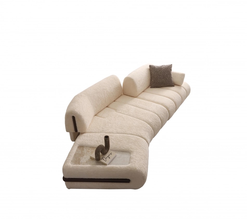 Modul masa cafea blat ceramica / lemn / EDRA TW