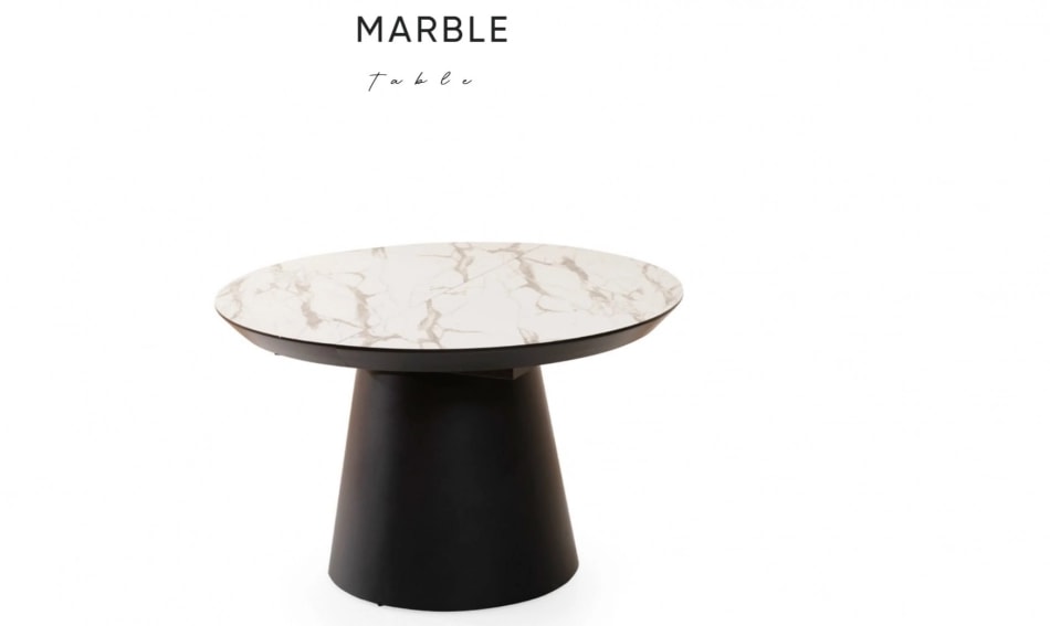 Masa Rorunda Extensibila MARBEL PS