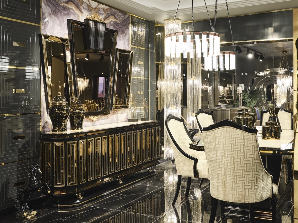 Oglinda Comoda Dining NEW PETRA AL