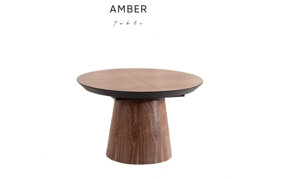 Masa Dining Rotunda EXTENSIBILA AMBER PS