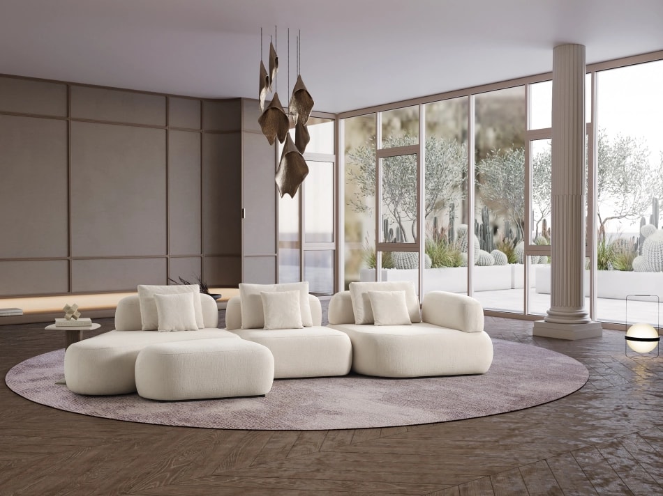 Coltar modul pouf MOSTAR IM