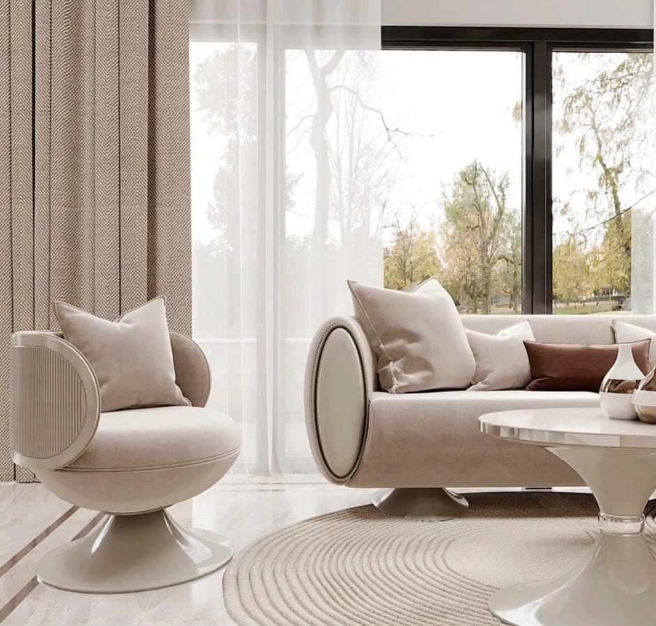 Set Living MODENA MDM 3-3-1-1 + masa cafea