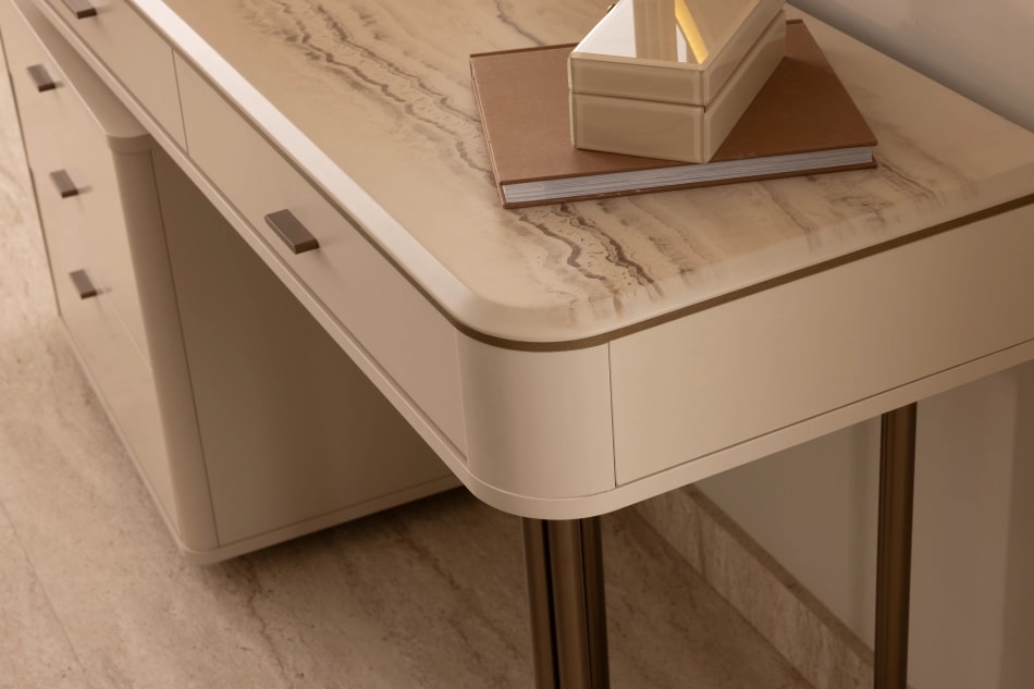 Comoda cu oglinda si pouf LOFT ID