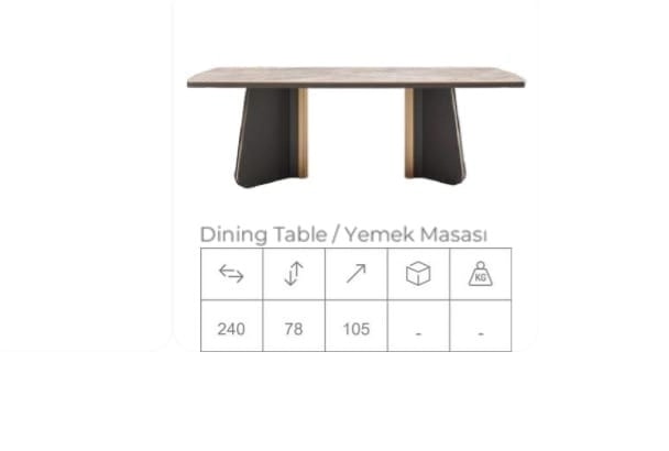 Masa Dining STIL MZZ  240 cm