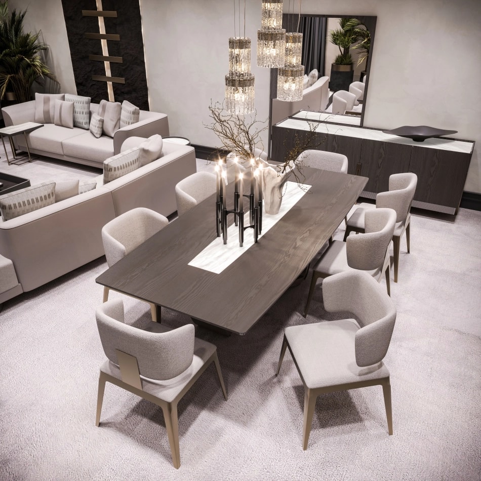 Scaun Dining GARDA MZZ 200 cm