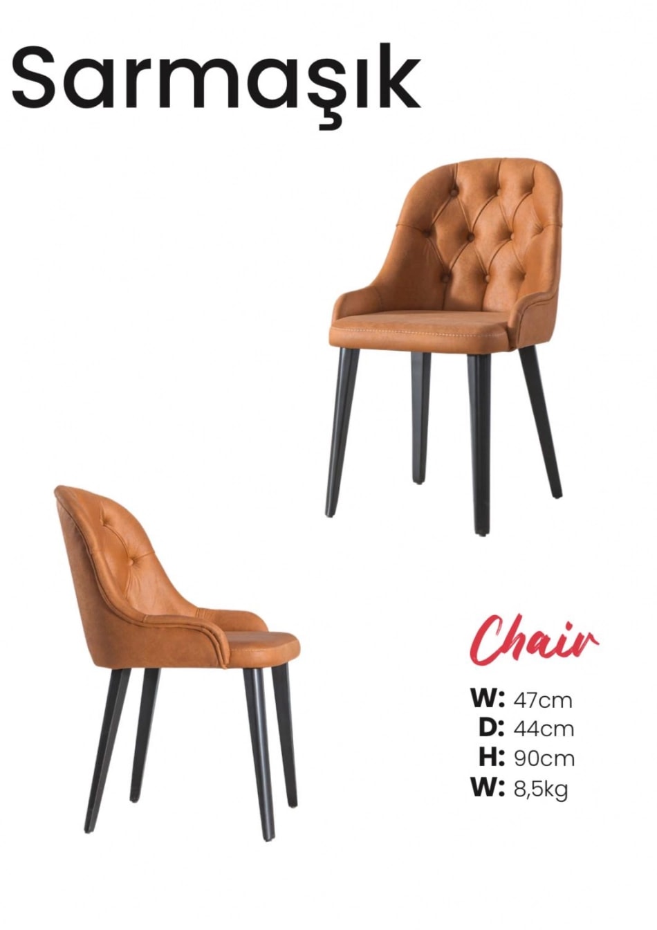 Scaun SARMASIK GR